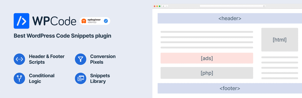 WPCode – Insert Headers and Footers + Custom Code Snippets – WordPress Code Manager
