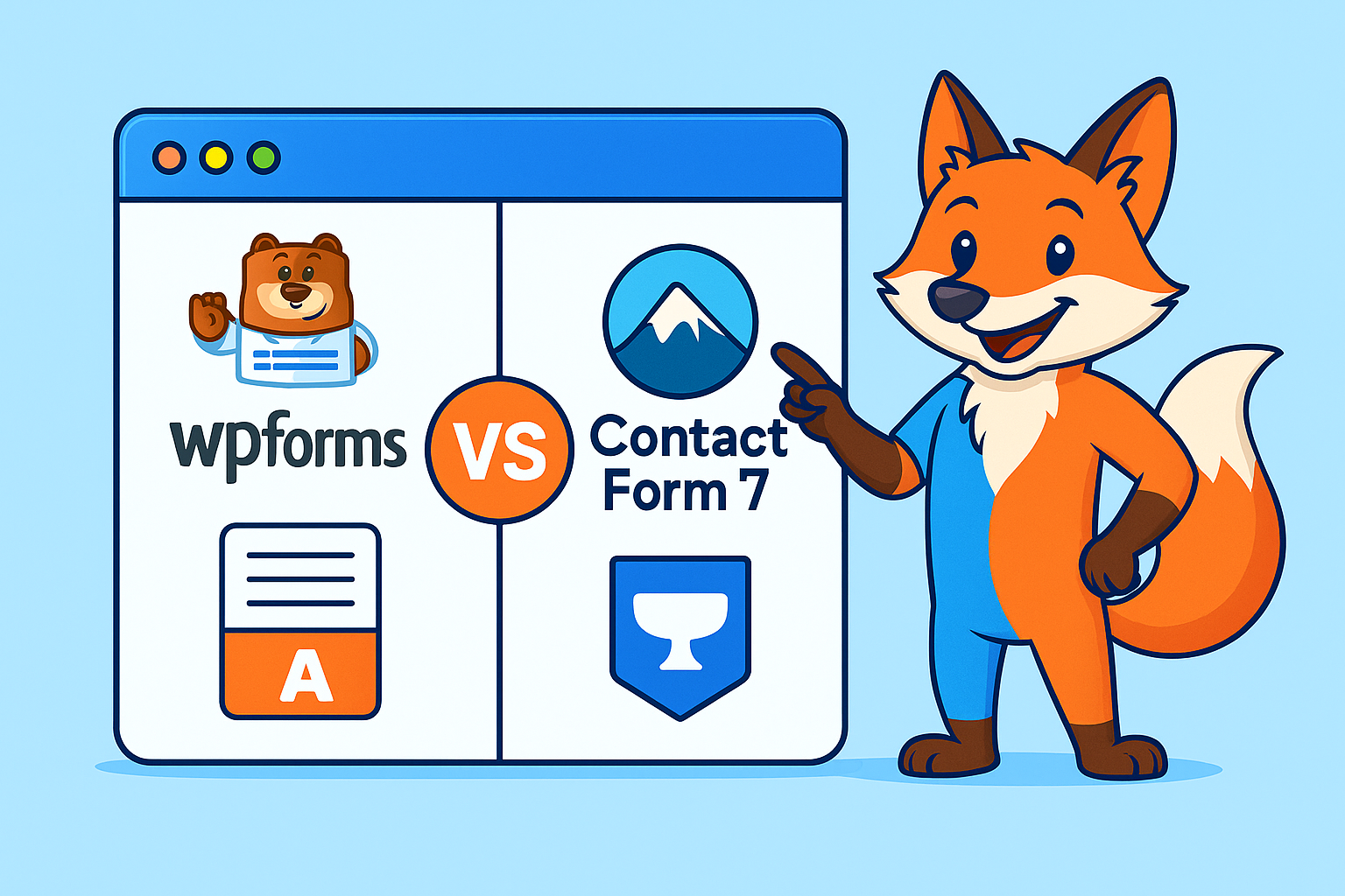 WPForms أم Contact Form 7؟ من الأفضل لنموذج التواصل في ووردبريس؟