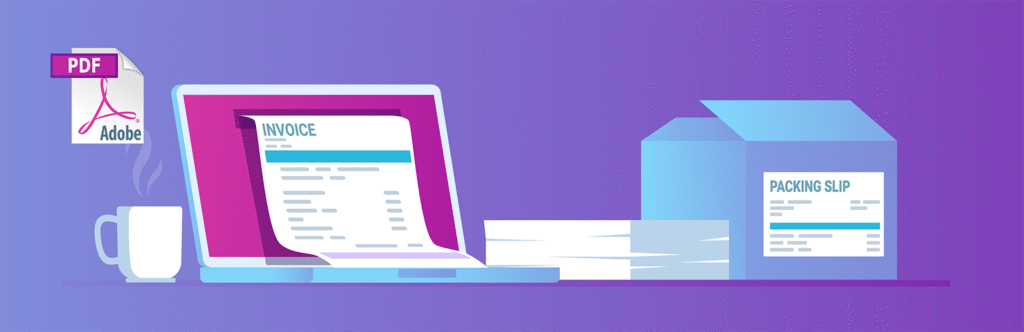 أفضل الإضافات الضرورية لكل متجر إلكتروني مبني على ووكومرس WooCommerce PDF Invoices & Packing Slips