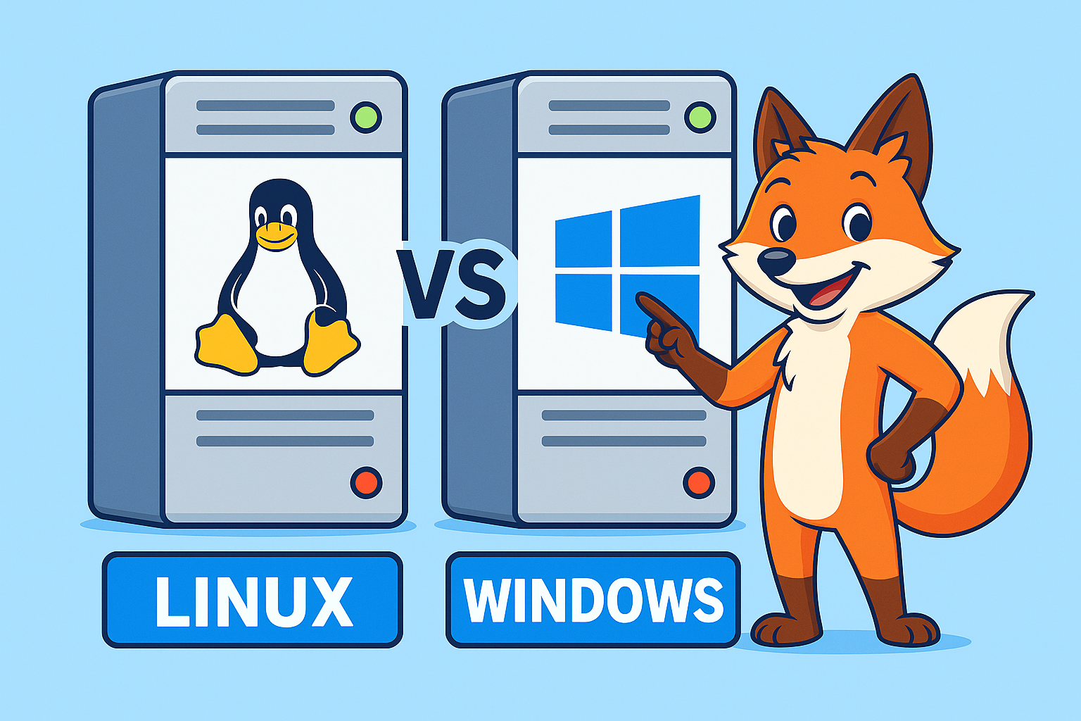 الفرق بين الاستضافة Linux و Windows: أيهما الأنسب لموقعك؟