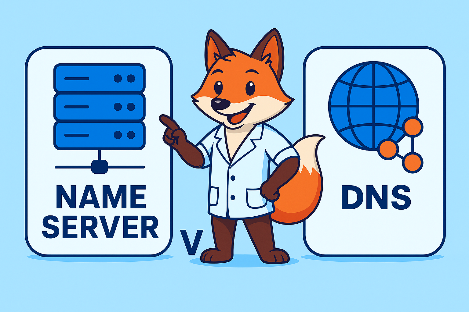 ما الفرق بين Name Server وDNS ببساطة؟