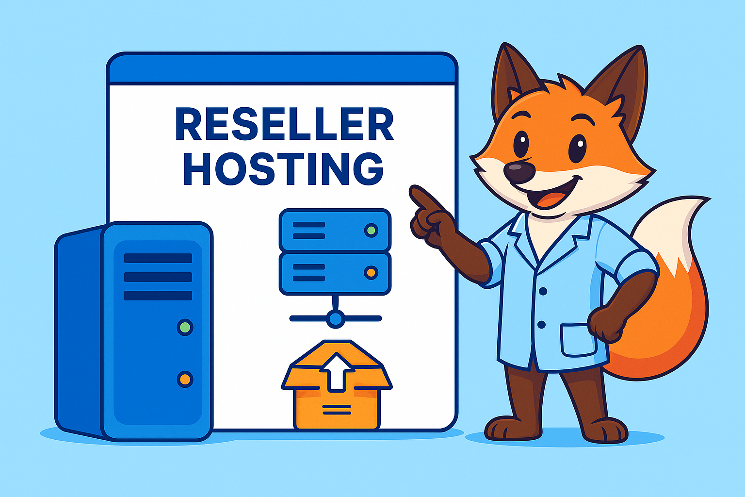 ما هي Reseller Hosting؟ وهل تناسبك كمبتدئ؟